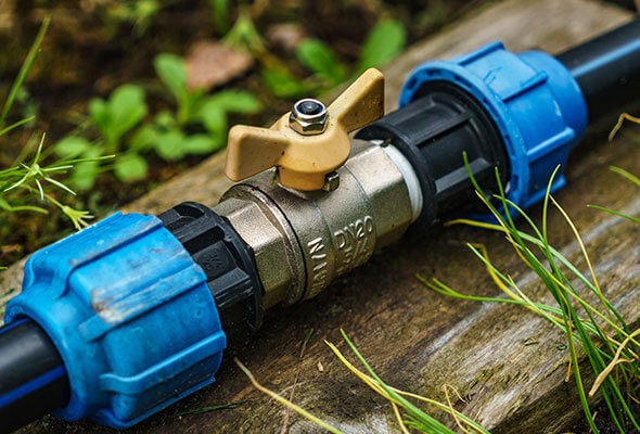 water pipe valve